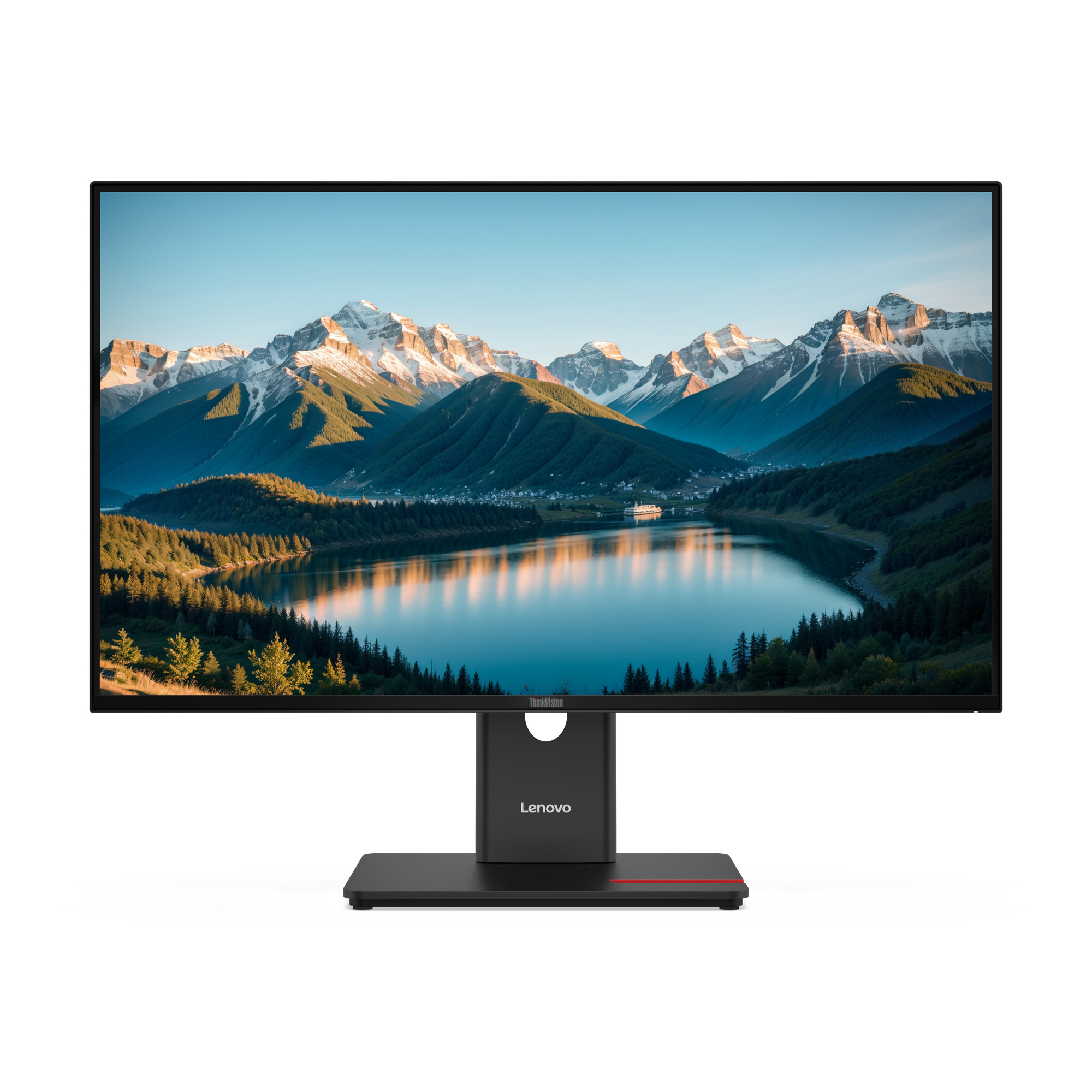 Lenovo ThinkVision T27Q-40 - LED monitor - 27" - 2560 x 1440 QHD @ 120 Hz - IPS - 350 cd/m² - 1500:1 - DisplayHDR 10 - 4 ms - HDMI, DisplayPort - eclipse black