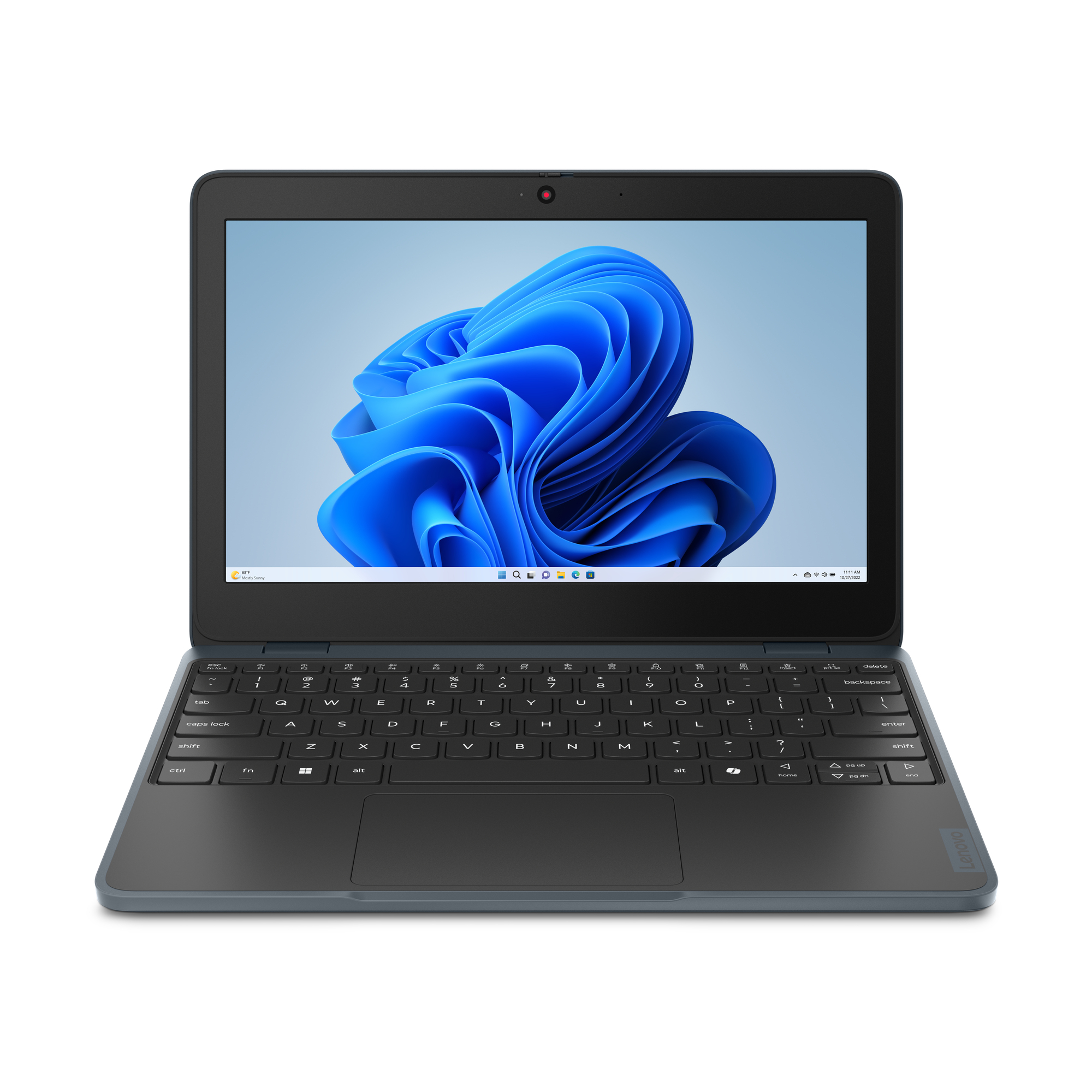 Lenovo 100w Gen 5 83LD - Intel N-series - N150 / up to 3.6 GHz - Win 11 Pro - Intel Graphics - 8 GB RAM - 128 GB SSD NVMe - 11.6" IPS 1366 x 768 (HD) - Wi-Fi 6E, Bluetooth - slate grey - kbd: UK