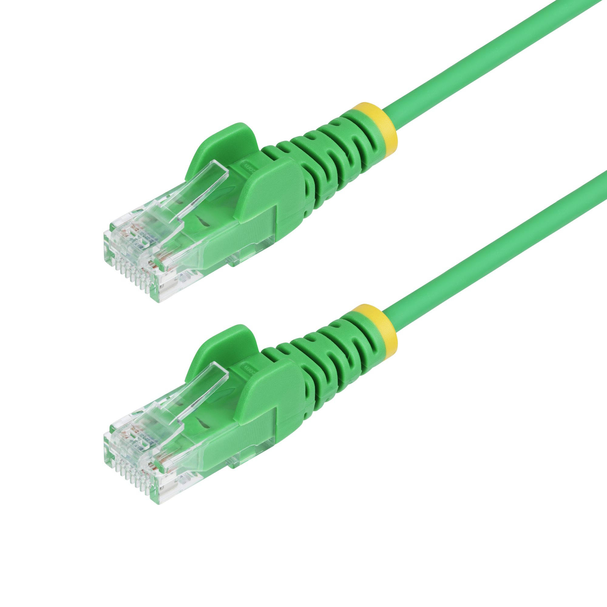 Startech 10m Green Slim CAT6 Ethernet Cable, Snagless, 28AWG, LSZH - Patch cable - RJ-45 (M) to RJ-45 (M) - 10 m - 3.6 mm - UTP - CAT 5/5e/6 - IEEE 802.3bt - halogen-free, snagless - green