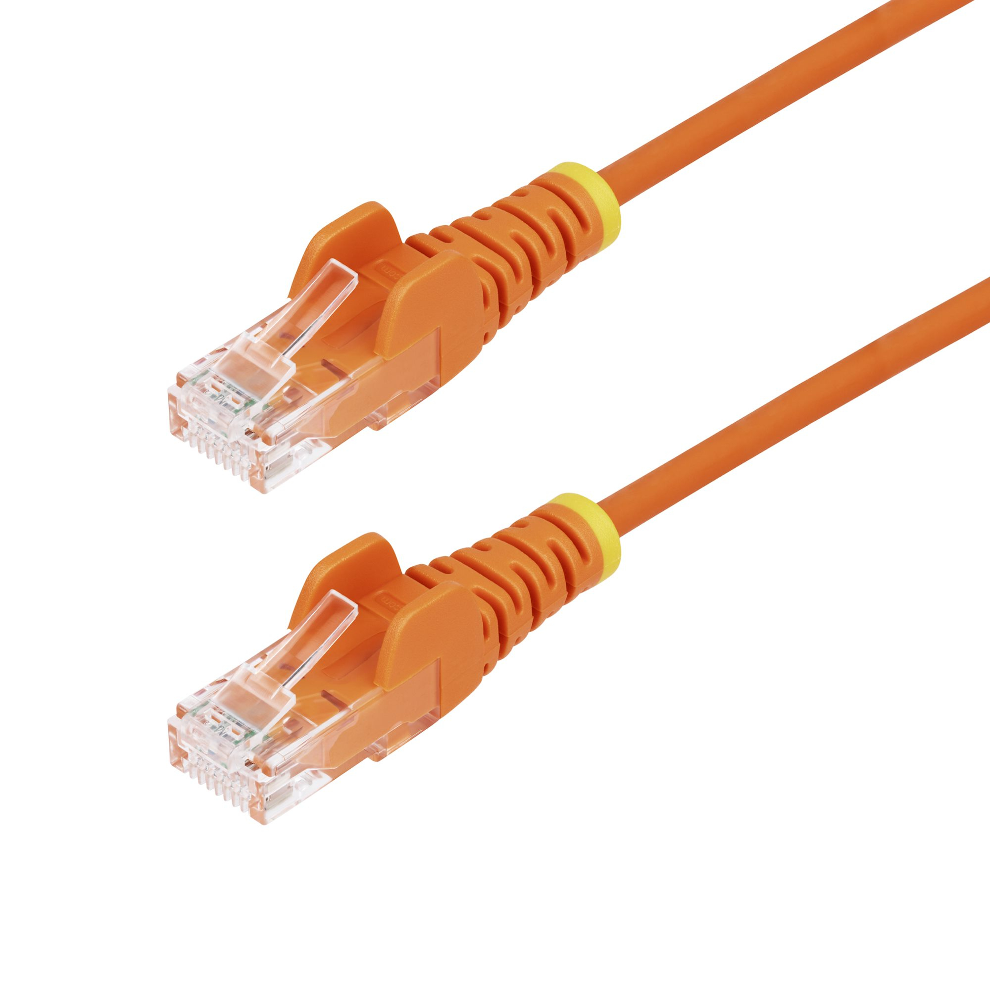 Startech 1.5m Orange Slim CAT6 Ethernet Cable, Snagless, 28AWG, LSZH - Patch cable - RJ-45 (M) to RJ-45 (M) - 1.5 m - 3.6 mm - UTP - CAT 5/5e/6 - IEEE 802.3bt - halogen-free, snagless - orange