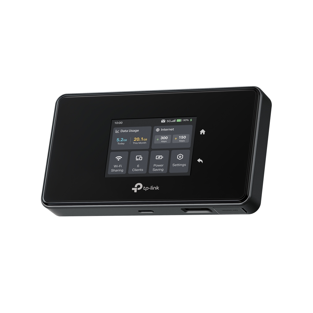 TP-Link M8550 V1 - Mobile hotspot - 5G LTE Advanced - 3.4 Gbps - Wi-Fi 5, Wi-Fi 6E