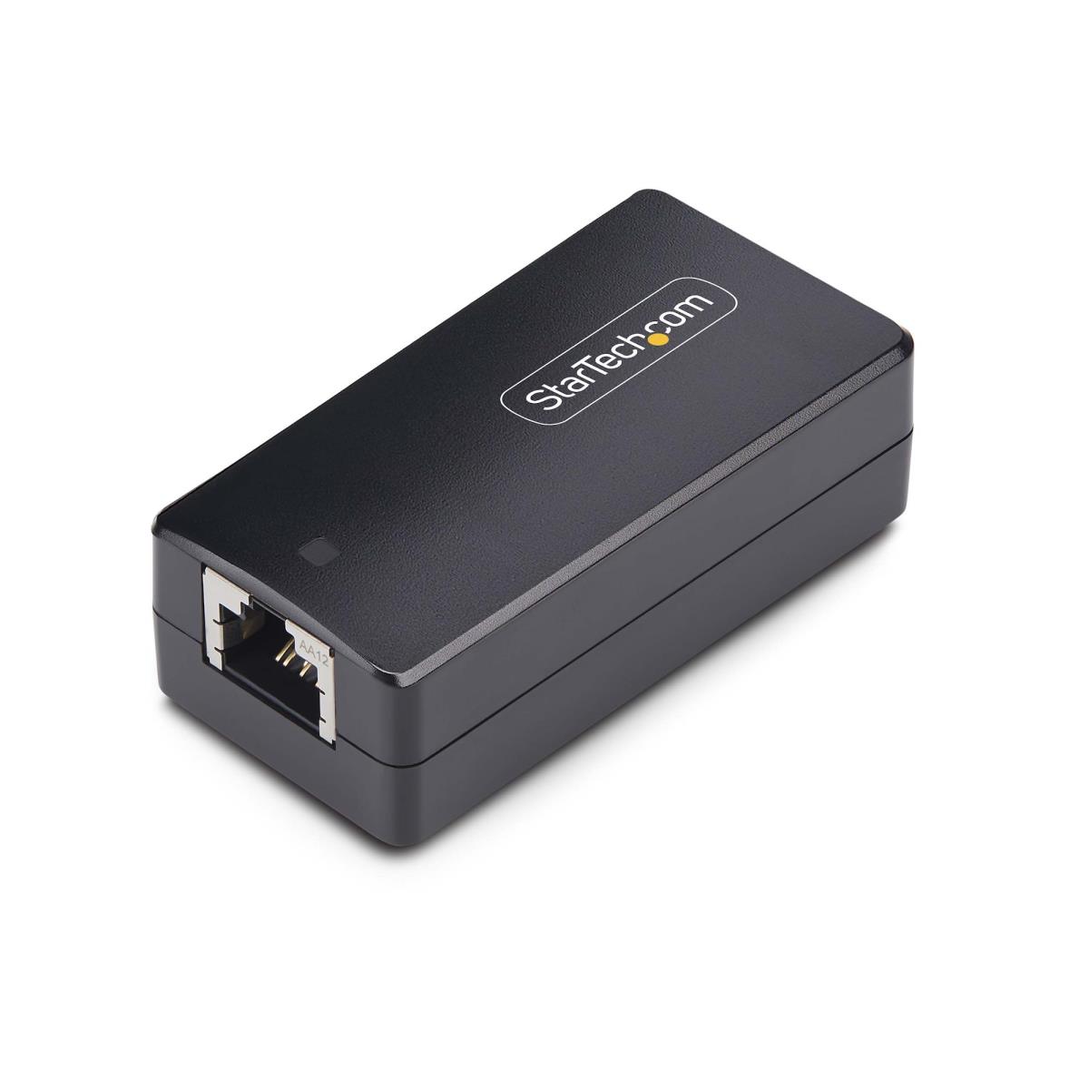 Startech 1-Port Gigabit Network Isolator, RJ45 Ethernet Coupler, 4kV - Network coupler - TAA Compliant - RJ-45 (F) to RJ-45 (F) - CAT 5/6 - IEEE 802.3ab/IEEE 802.3 - black