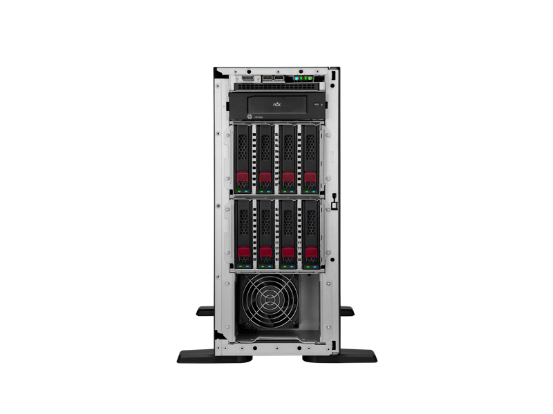 HPE ProLiant ML110 Gen11 5416S 2.0GHz 16c 1P 2x32GB-R 8SFF MR408i-o 2x960GB SSD 2x1000W PS EU Server - x2 P43328-B21 = HPE 32GB (1x32GB) Dual Rank - x8 DDR5-4800 CAS-40-39-39 EC8 Registered Smart Memory Kit - 2x P40498-B21 = HPE 960GB SATA 6G Read Intensi