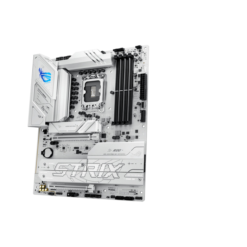 ASUS ROG STRIX B860-A GAMING WIFI - Motherboard - ATX - LGA1851 Socket - B860 Chipset - USB4, USB 3.2 Gen 2, USB-C 3.2 Gen2, USB 3.2 Gen 1 - Wi-Fi 7, 2.5 Gigabit LAN, Bluetooth - onboard graphics (CPU required) - HD Audio (8-channel)