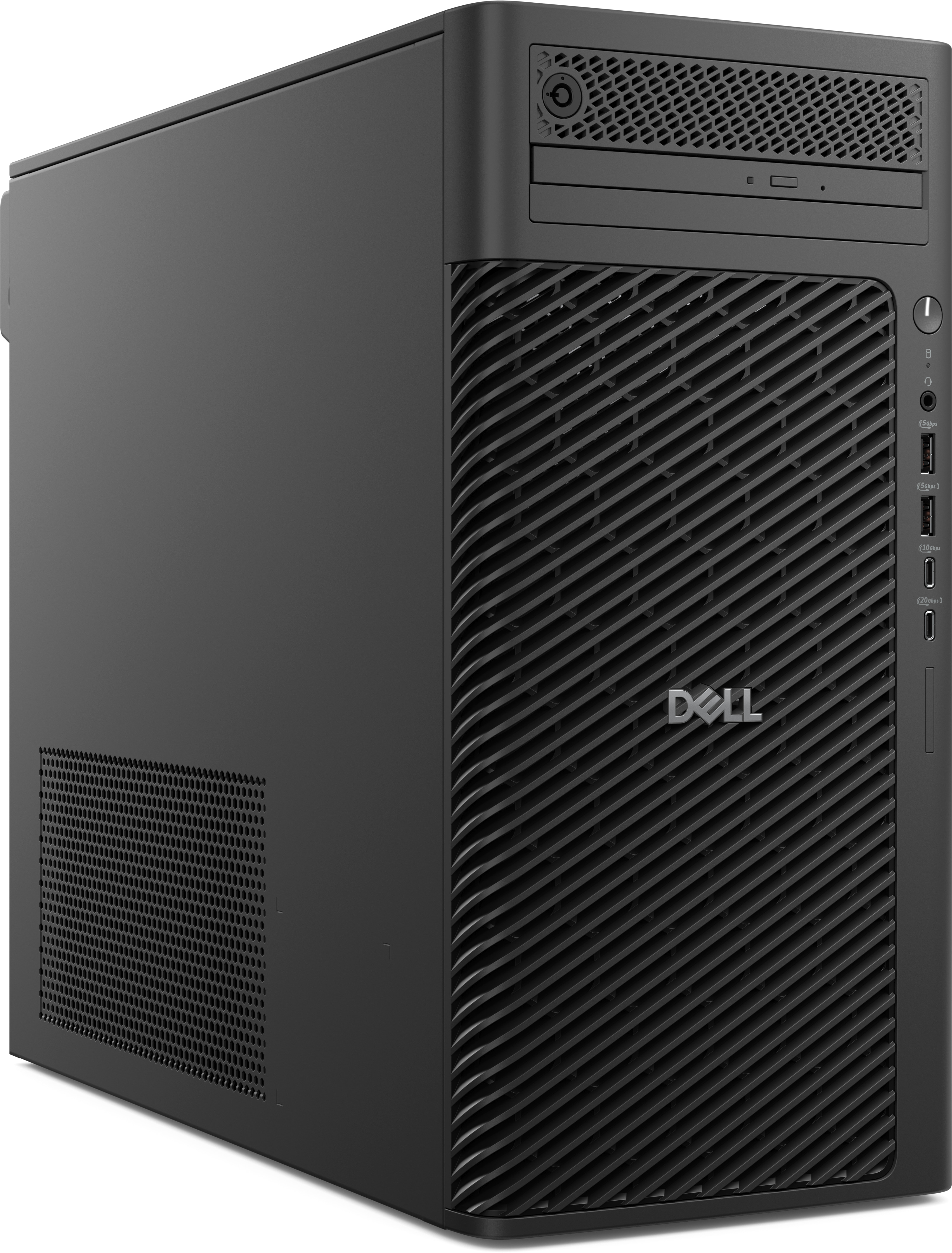 Dell Pro Max Tower T2 FCT2250 - Tower Core Ultra 9 285 / up to 5.6 GHz - vPro Enterprise - RAM 32 GB - SSD 1 TB - SED, NVMe, TLC - Intel Graphics - Gigabit Ethernet - Win 11 Pro - monitor: none - black - BTS - with 3 Years Basic Onsite
