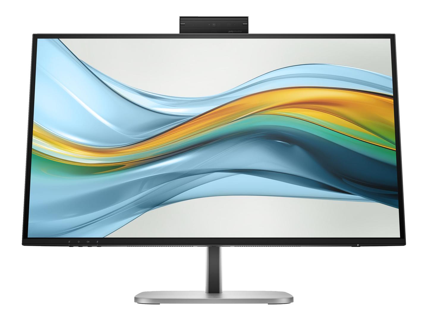 HP 527pm - Series 5 Pro - LED monitor - 27" - 2560 x 1440 QHD @ 100 Hz - IPS - 350 cd/m² - 1500:1 - 5 ms - HDMI, DisplayPort, USB-C - speakers - jet black, natural silver (stand), jet black (stand) - Smart Buy
