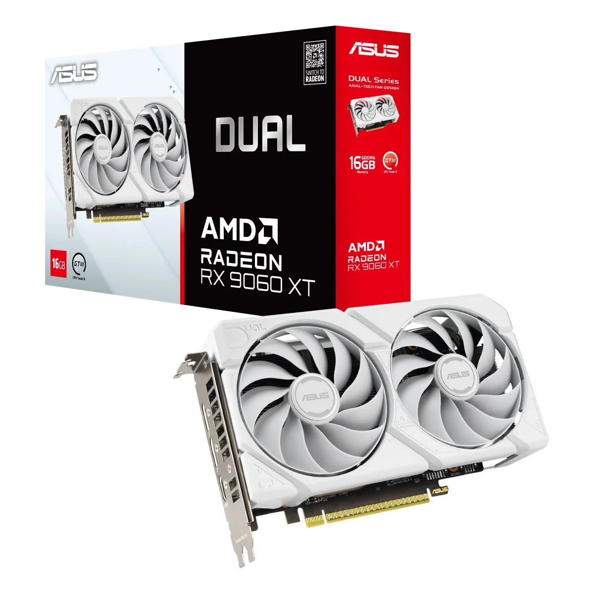 DUAL-RX9060XT-16G-WHITE