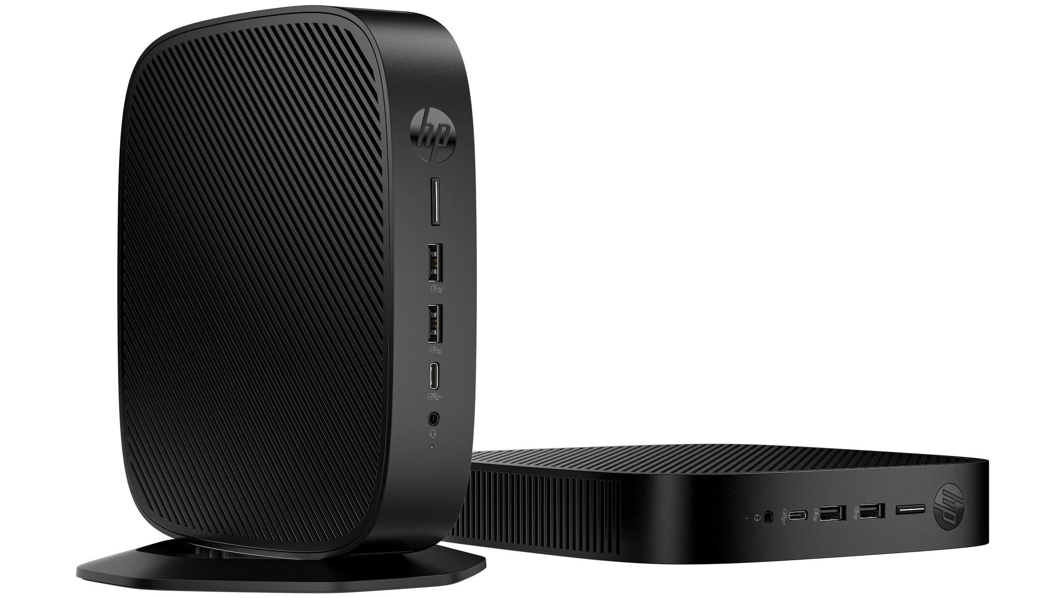 HP Elite t660 - Thin client - SFF 1 x U-Series U300E / up to 4.3 GHz - RAM 16 GB - flash 64 GB - eMMC - UHD Graphics - Gigabit Ethernet - 11 IoT Enterprise 2024 LTSC - monitor: none - keyboard: UK