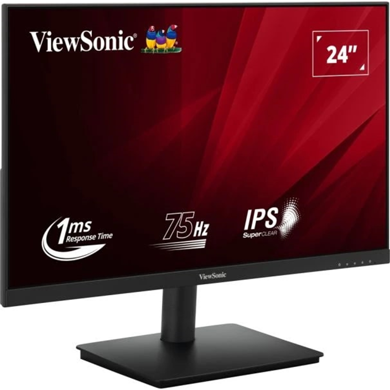 Lenovo ThinkVision S22-4e - LED monitor - 1920 x 1080 Full HD (1080p) @ 100 Hz - IPS - 250 cd/m² - 1300:1 - 4 ms - HDMI, VGA - raven black