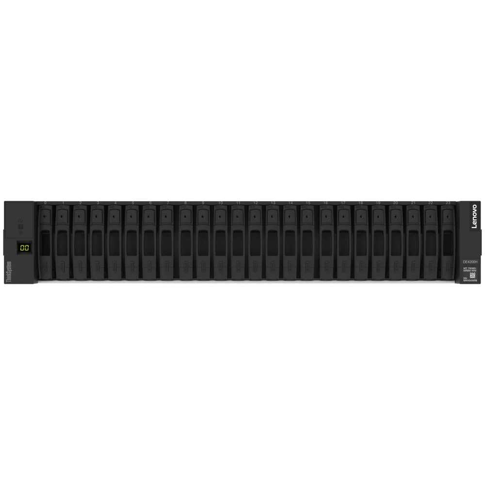 Lenovo ThinkSystem DE4200H (64GB Cache) HICless Hybrid Flash Array 2U24 SFF