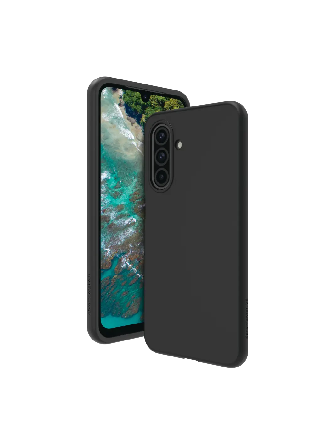 dbramante1928 Costa Rica - Back cover for mobile phone - plastic, silicone - night black - for Samsung Galaxy A36