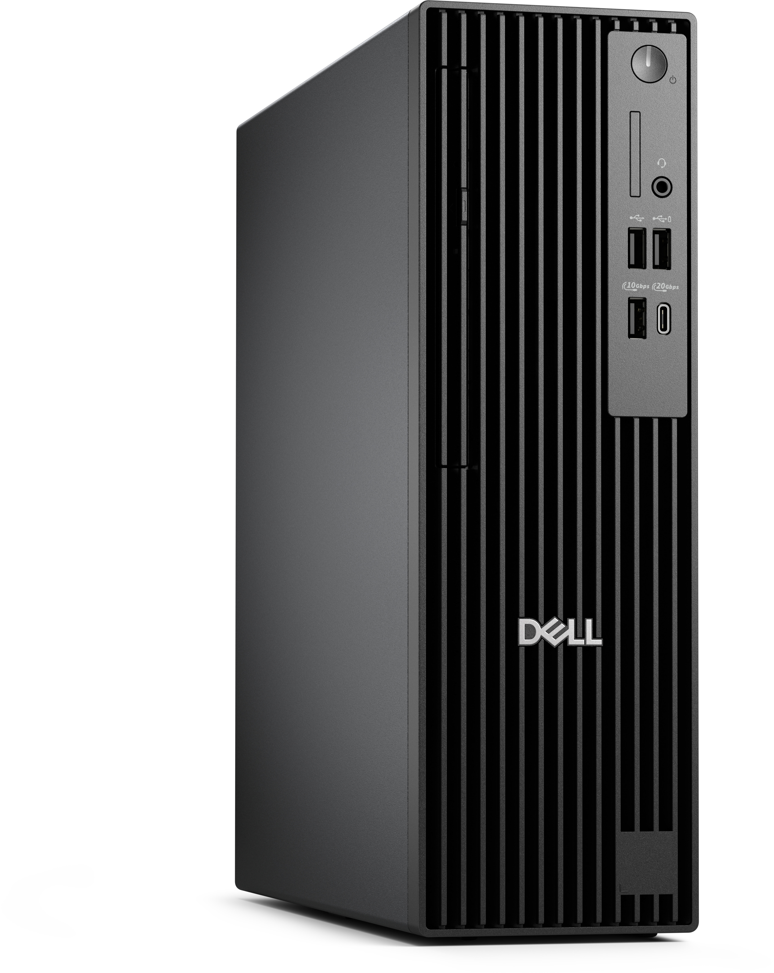Dell Pro Slim Plus QBS1250 - Slim desktop Core Ultra 7 265 / up to 5.3 GHz - RAM 16 GB - SSD 512 GB - NVMe, TLC - Intel Graphics - Gigabit Ethernet, Bluetooth, IEEE 802.11ax (Wi-Fi 6E) - Win 11 Pro - monitor: none - black - BTS - with 3 Years Basic Onsite