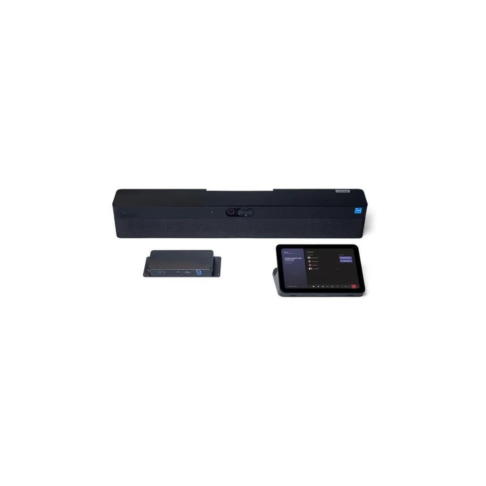 Lenovo ThinkSmart One - Video conferencing kit (touchscreen console, compute system) - with 3 Years Lenovo Premier Support - Certified for Microsoft Teams Rooms