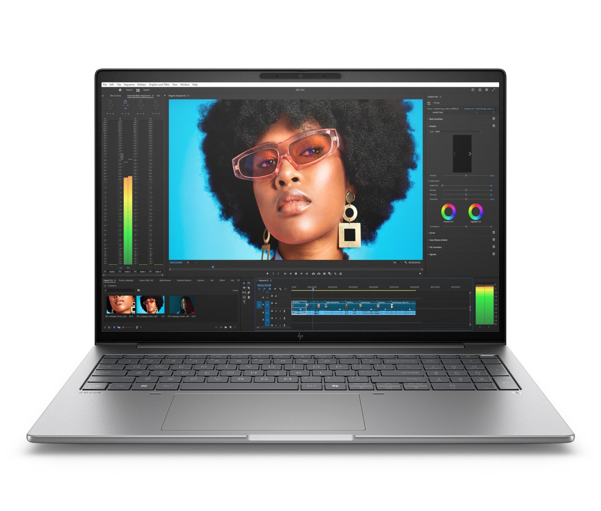 HP ZBook 8 G1as Mobile Workstation - AMD Ryzen AI 9 HX PRO - 375 / up to 5.1 GHz - Win 11 Pro - Radeon 890M - 64 GB RAM - 1 TB SSD NVMe - 14" IPS 1920 x 1200 - Gigabit Ethernet - Wi-Fi 7, Bluetooth - meteor silver - kbd: UK