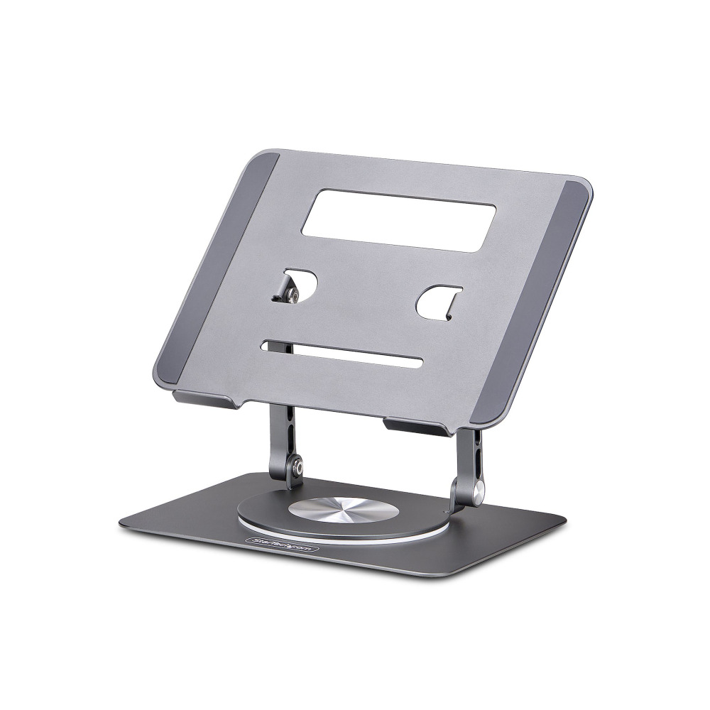 Startech - Notebook stand - 360° rotating base - desktop - silver