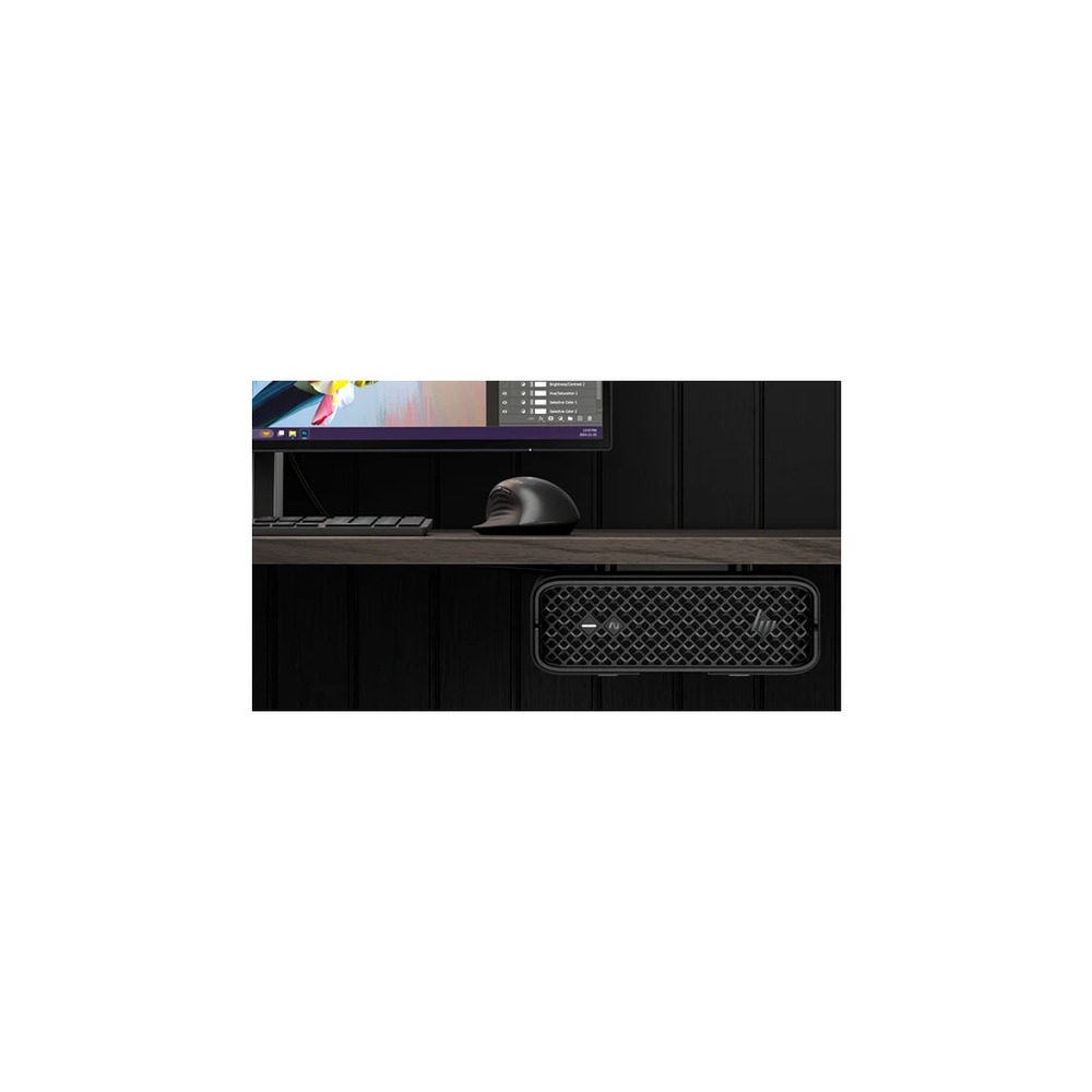 HP Workstation Z2 G1i - AI PC, AI Workstation - mini 5U - 1 x Core Ultra 7 265 / up to 5.3 GHz - RAM 32 GB - SSD 1 TB - NVMe - RTX A400 - Gigabit Ethernet, IEEE 802.11ax (Wi-Fi 6), Bluetooth 5.4, IEEE 802.11be (Wi-Fi 7) - Win 11 Pro - monitor: none - keyb
