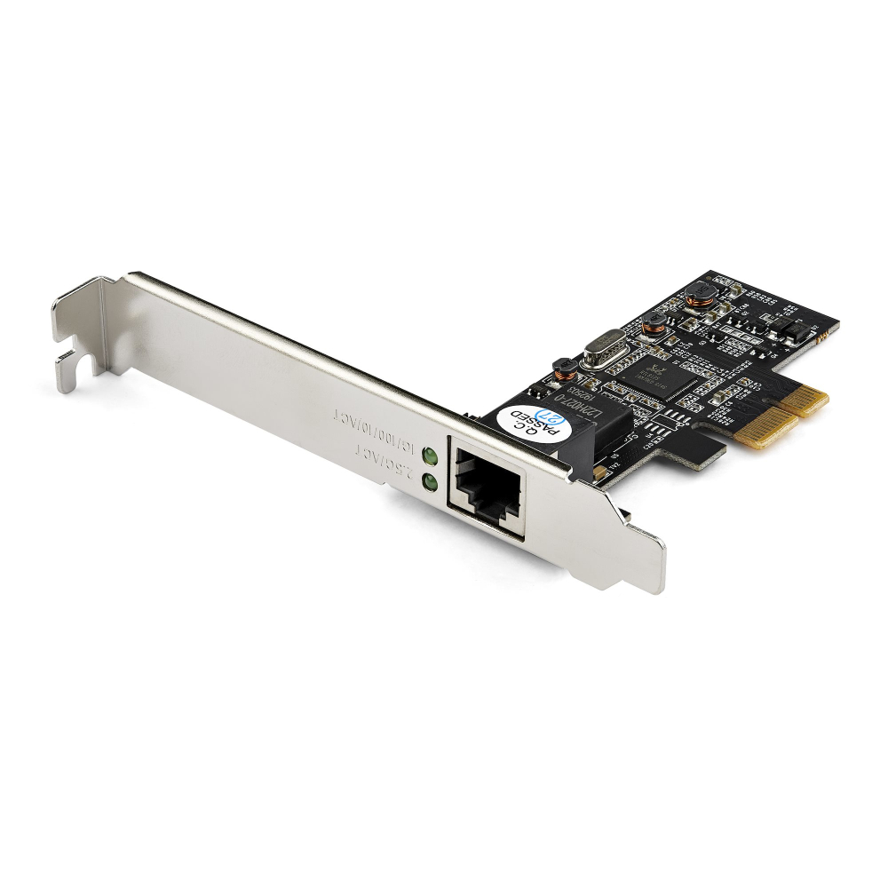 Startech - Network adapter - PCIe 3.0 x2 low profile - 5GBase-T x 1 - black - TAA Compliant