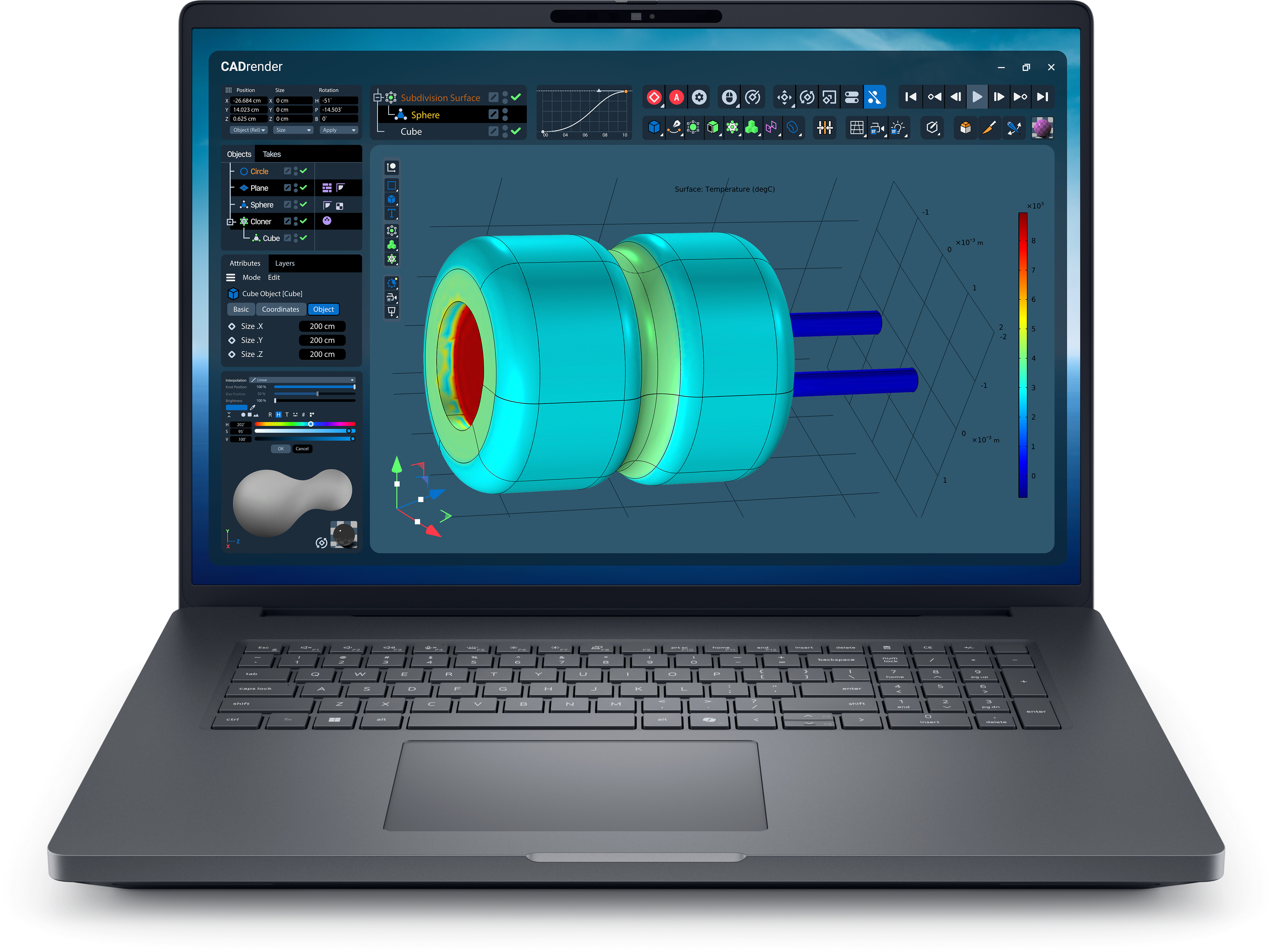 Dell Pro Max 18 Plus MB18250 - Intel Core Ultra 7 - 265HX / up to 5.3 GHz - vPro Enterprise - Win 11 Pro - RTX PRO 3000 Blackwell - 32 GB RAM - 1 TB SSD SED, NVMe, TLC, Class 40, Performance - 18" 2560 x 1600 (QHD+) @ 120 Hz - 2.5 Gigabit Ethernet - NFC,