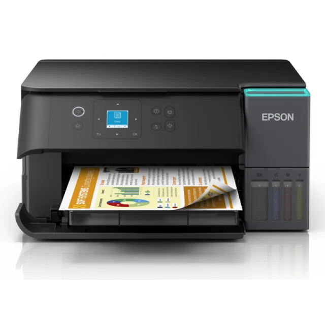 Epson EcoTank ET-2951 - Multifunction printer - colour - ink-jet - ITS - A4 (210 x 297 mm) (original) - A4/Letter (media) - up to 15 ppm (printing) - 100 sheets - Wi-Fi(ac), USB - black